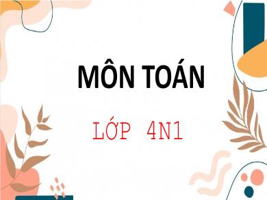 Bài giảng Toán 4 - Tuần 5, Bài: Biểu đồ (Trang 28)