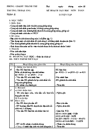 Giáo án Toán 4 - Tuần 8, Bài: Luyện tập (Trang 46)