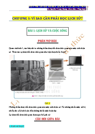 Giáo trình Lịch sử 6 bản mới - Bộ sách Kết nối tri thức