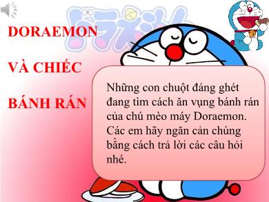 Trò chơi học tập - Game Doraemon và chiếc bánh rán