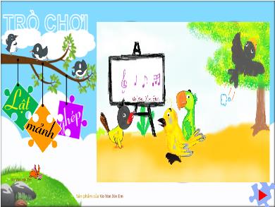 Trò chơi học tập - Game Lật mảnh ghép