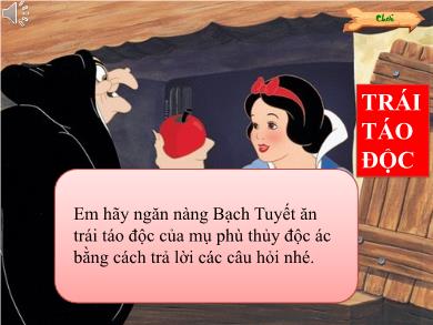 Trò chơi học tập - Game Trái táo độc