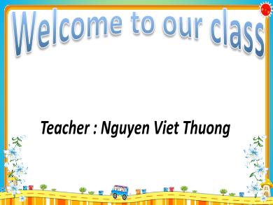 Bài giảng Tiếng Anh Lớp 3 - Unit 20: Wheres Sa Pa?. Lesson 1 - Năm học 2021-2022 - Nguyen Viet Thuong