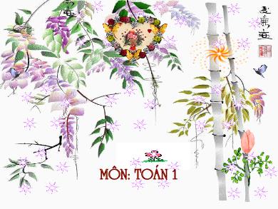 Bài giảng Toán Khối 1 - Bài: Phép cộng trong phạm vi 4 - Năm học 2013-2014