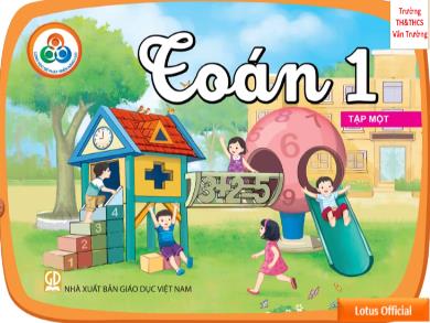 Bài giảng Toán Lớp 1 - Bài: Cộng trong phạm vi 9 - Nguyễn Thị Hằng
