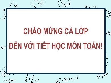 Bài giảng Toán Lớp 11 (Cánh Diều) - Bài tập cuối Chương V
