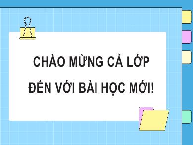 Bài giảng Toán Lớp 11 (Cánh Diều) - Chương V - Bài 1: Các số đặc trưng đo xu thế trung tâm cho mẫu số liệu ghép nhóm