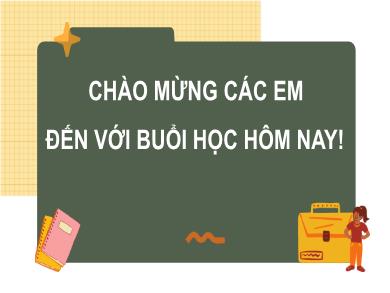 Bài giảng Toán Lớp 11 (Cánh Diều) - Chương VI - Bài 1: Phép tính lũy thừa với số mũ thực