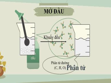 Bài giảng Khoa học tự nhiên Lớp 7 (Cánh diều) - Bài 4: Phân tử, đơn chất, hợp tử