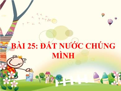 Bài giảng Tiếng Việt Lớp 2 (Kết nối tri thức) - Bài 25: Đất nước chúng mình - Nguyễn Thị Lê Hoa