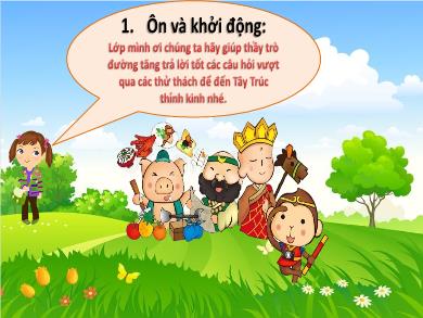 Bài giảng Tiếng Việt Lớp 2 (Kết nối tri thức) - Bài 30: Thương ông