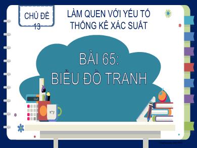 Bài giảng Toán Lớp 2 (Kết nối tri thức) - Chủ đề 13: Làm quen với yếu tố thống kê xác suất - Bài 65: Biểu đồ tranh - Nguyễn Thị Lê Hoa