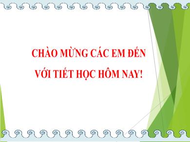 Bài giảng Toán Lớp 8 (Cánh diều) - Bài 4: Xác suất của biến cố ngẫu nhiên trong một số trò chơi đơn giản