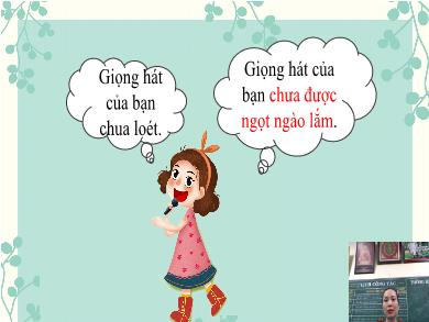 Bài giảng môn Ngữ văn 7 - Thực hành Tiếng việt (Tiết 1)