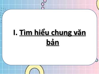 Bài giảng môn Ngữ văn Lớp 8 - Bài 13: Bài toán dân số