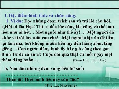 Bài giảng môn Ngữ văn Lớp8 - Câu cảm thán