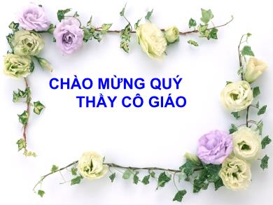 Bài giảng Ngữ văn 7 - Bài 23: Chuyển đổi câu chủ động thành câu bị động