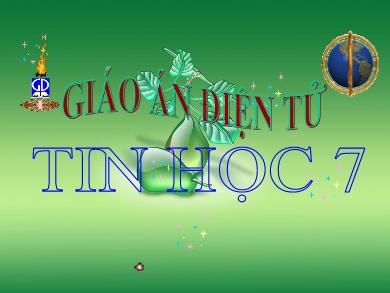 Bài giảng Tin học 7 - Bài 4: Sử dụng các hàm để tính toán
