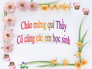 Bài giảng Tin học 8 - Bài 4: Sử dụng các biến trong chương trình