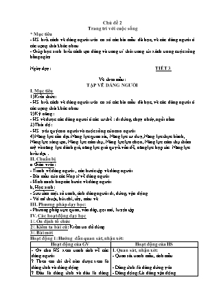 Giáo án môn Mĩ thuật 9 - Chủ đề 2: Trang trí với cuộc sống